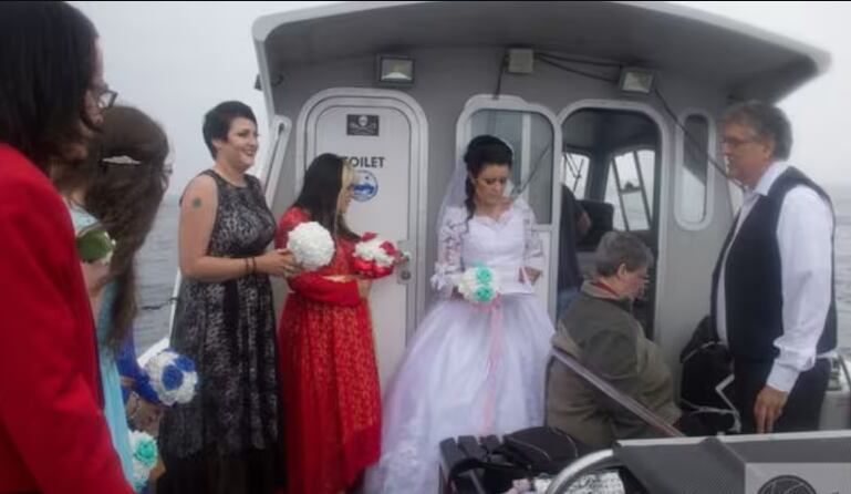 Amanda Teague estuvo casada con el fantasma de un pirata