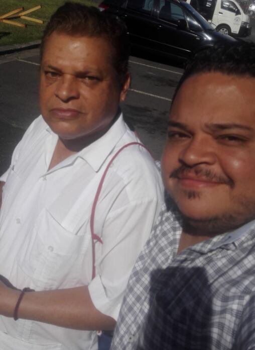 Felipe Contreras y su hermano Giovanni Contreras, exmúsico de Escats