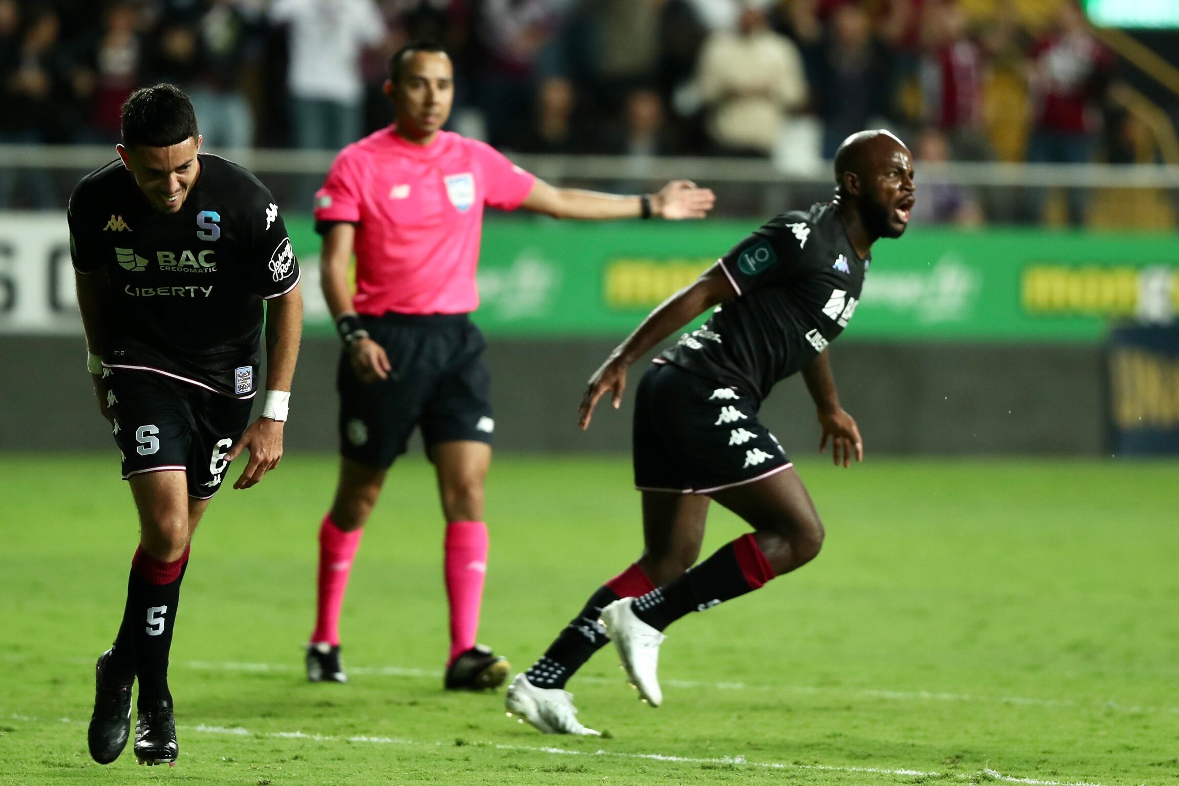 06/09/2023, San José, Tibas, Estadio Ricardo Saprissa, partido de cuartos de final del torneo de copa Dorado Bet entre el Deportivo Saprissa y San Carlos