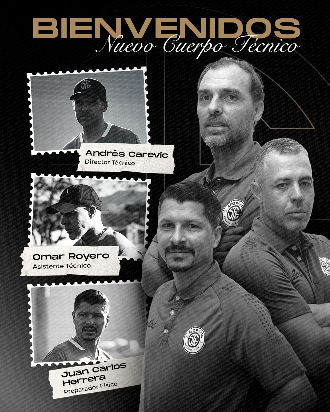 Andrés Carevic será el técnico de Sporting.