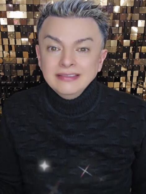 Joseph Arguedas, joven imitador de Pelando el ojo, quien creó el personaje de "Adán Exótico",, inspirado en Adán Chinchilla.