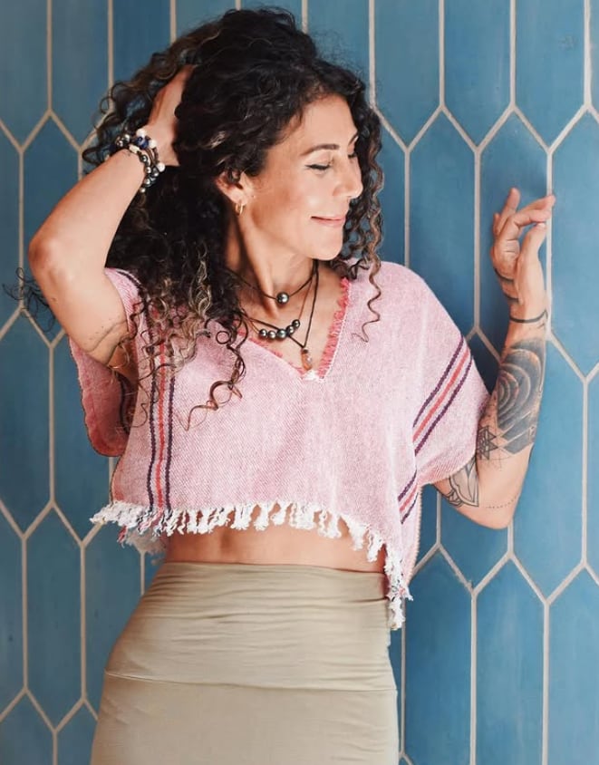 Vica Andrade, presentadora costarricense radicada en México, que trabajó en Telehit y VM Latino