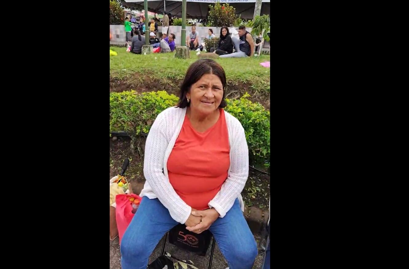 Doña Antonia llegó desde Guanacaste, el jueves por la noche, para agradecer a la Virgen de los Ángeles por muchos favores.