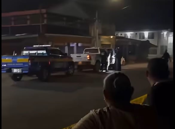 El otro sospechoso fue detenido por la Fuerza Pública. Foto Informativo 506.