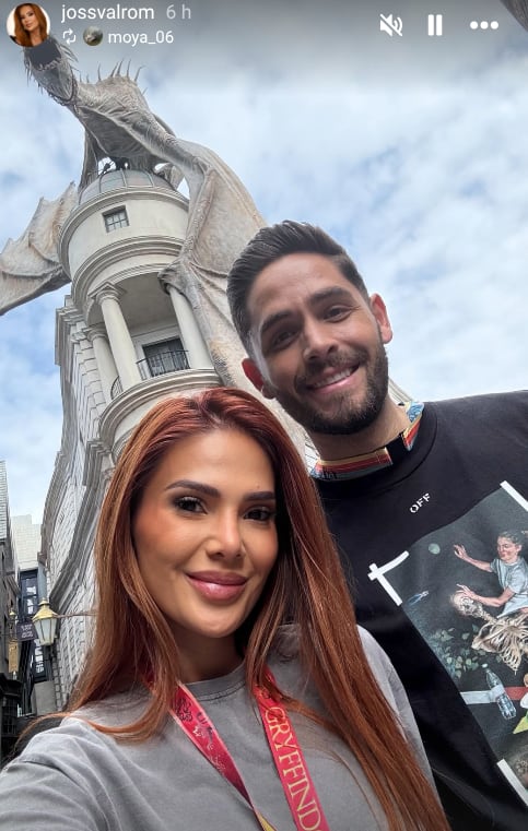 Jonathan Moya y Joseline Valverde en Universal