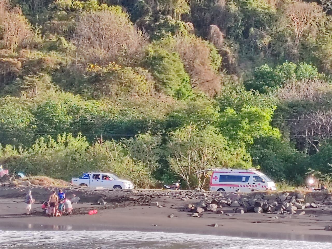 El rescate se llevó a cabo este sábado en Caldera. Foto MSP.