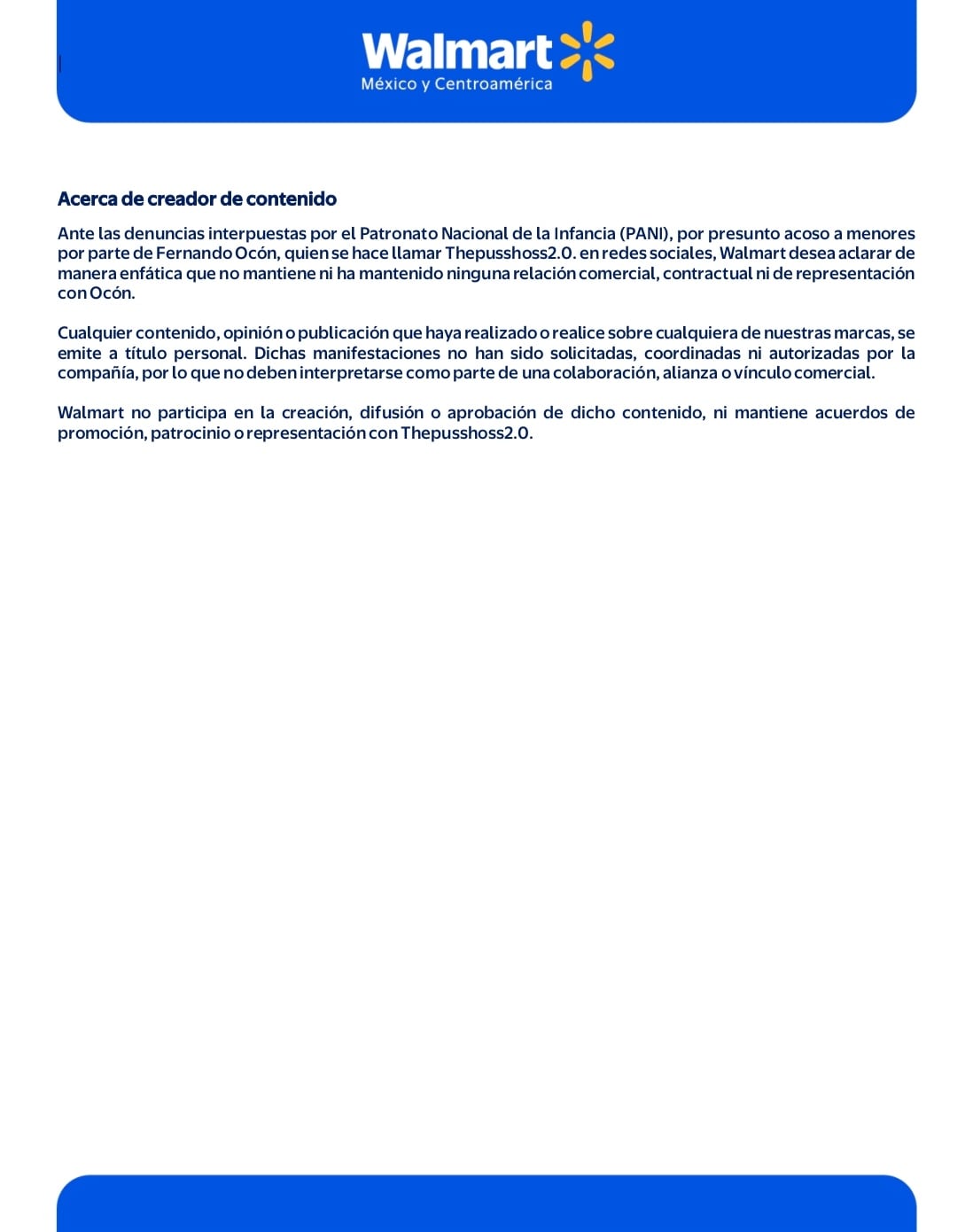 Cadena de supermercados Walmart