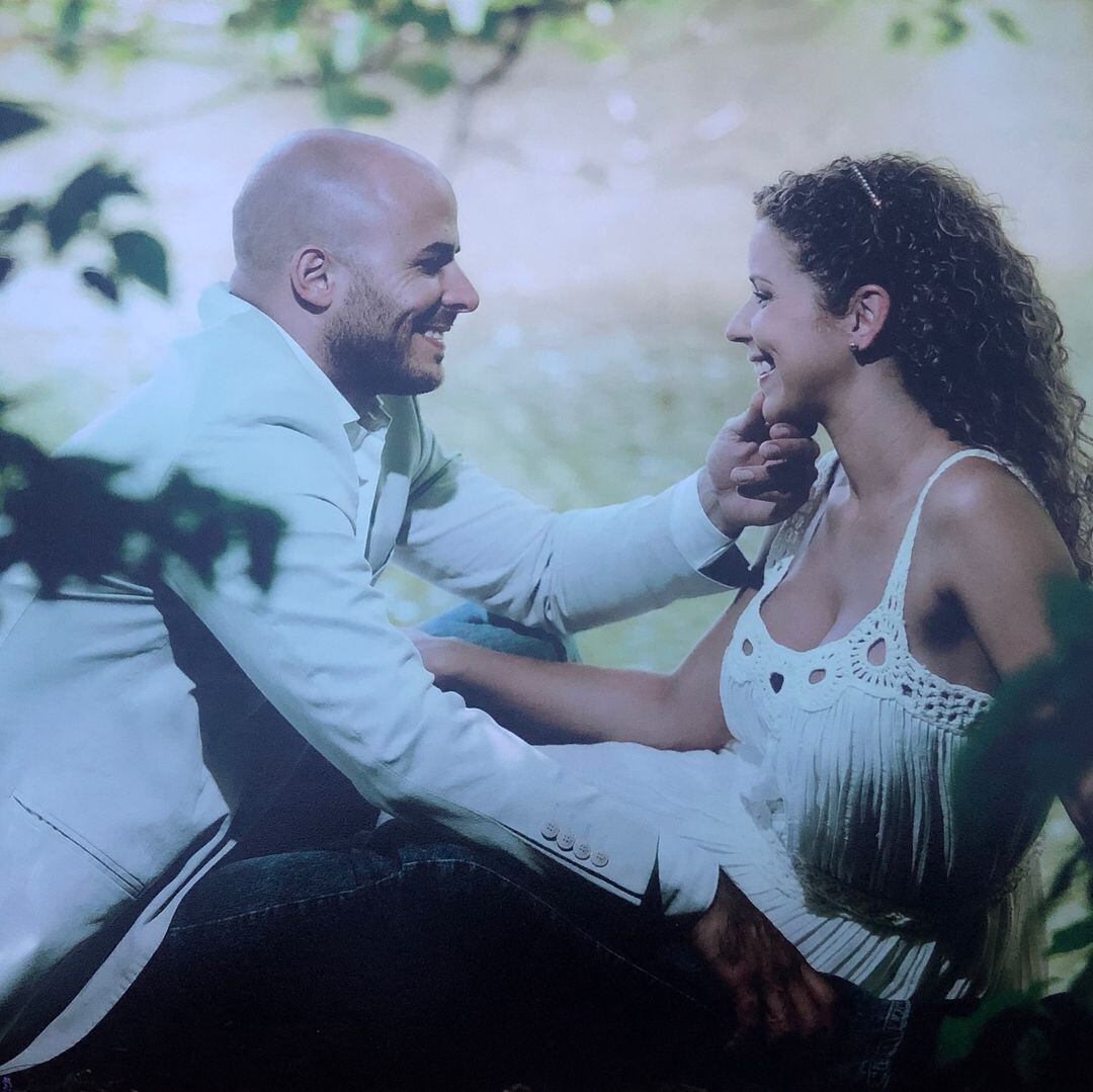 Nadia Aldana y su esposo Marco Antonio Piñeres