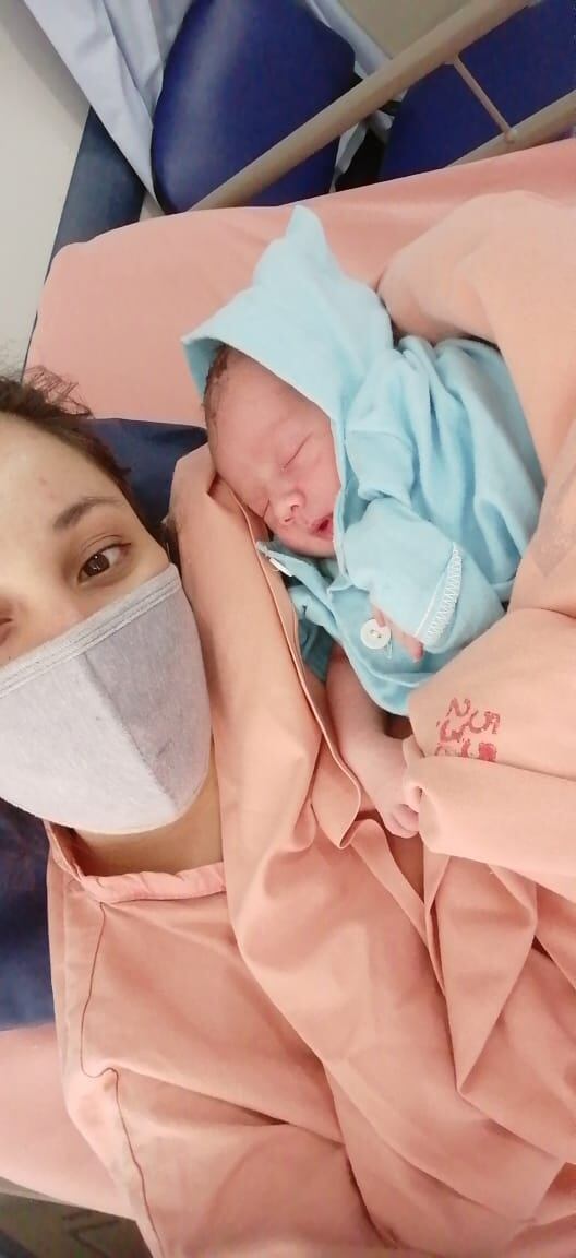 Verónica Miranda Gutiérrez y Jeiko Carballo Zumbado, tuvieron el 6 de octubre del 2020 a Nahara Carballo Miranda