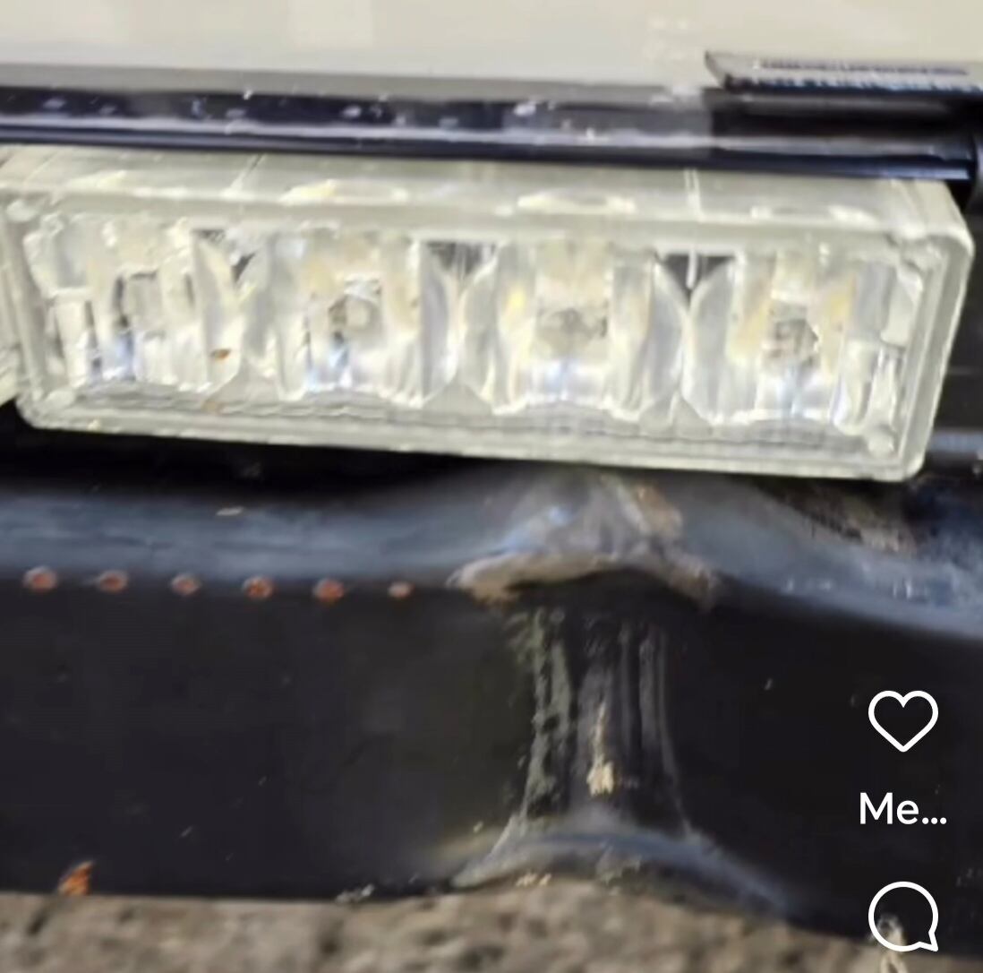 Ítalo Marenco chocó carro en Giros