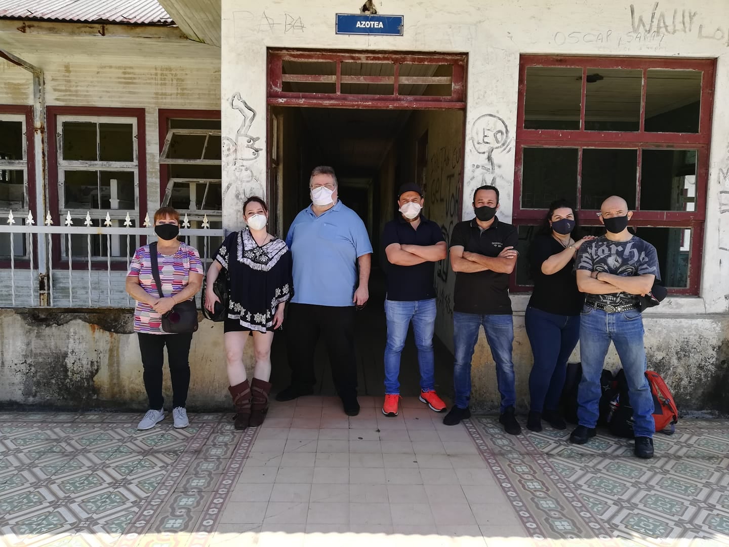 Chris Mckinnell, nieto de Ed y Lorraine Warren, visitó el pasado 15 de febrero el Sanatorio Durán en Prusia de Cartago, acompañado por el equipo de Investigación Paranormal Costa Rica, integrado por los ticos Israel Barrantes, Vanessa Alvarado y Eyllal Logan.