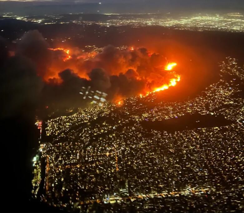 Incendio en Los ángeles