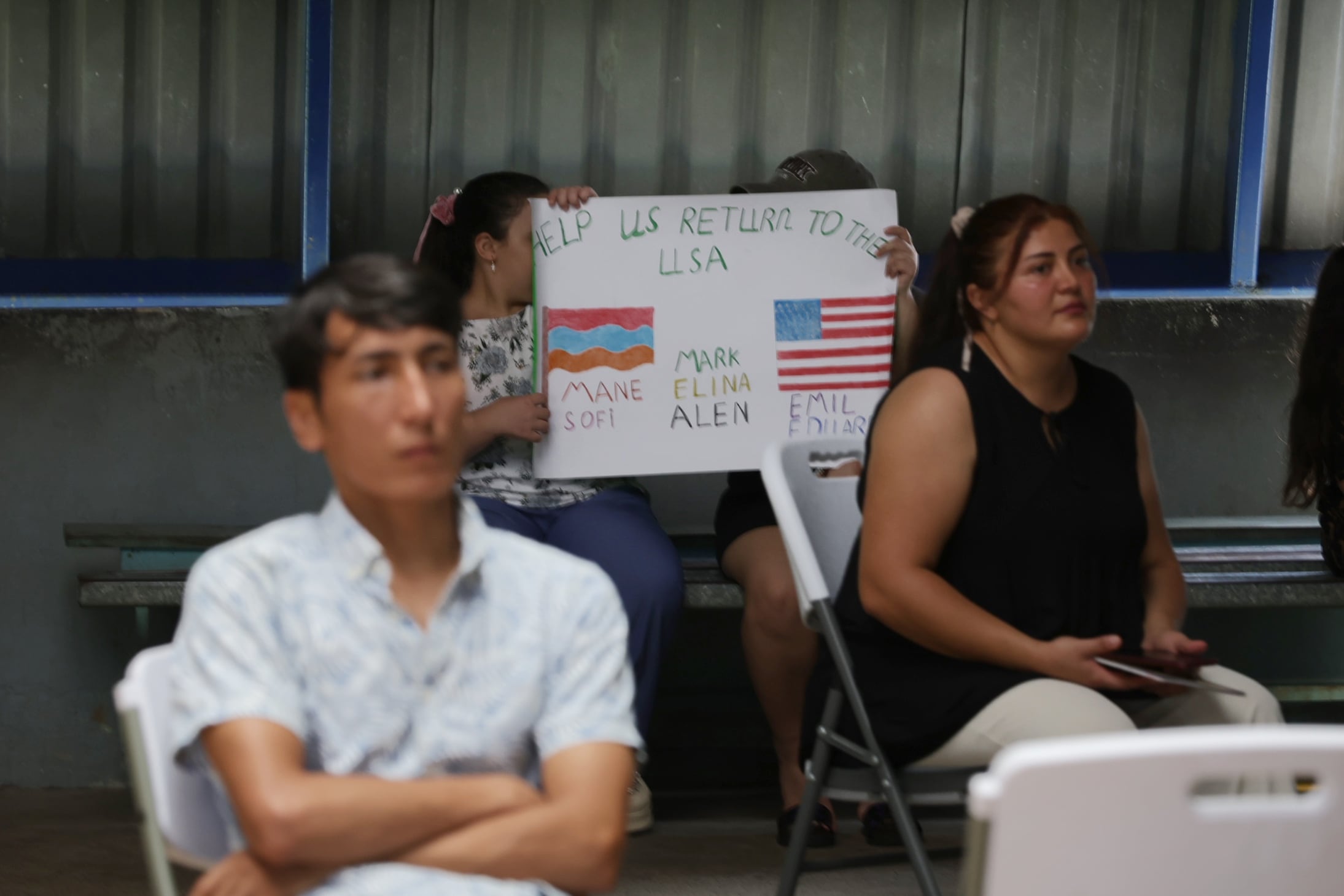 Migrantes en condición de tránsito en el CATEM zona sur Corredores / Fotografía: John Durán