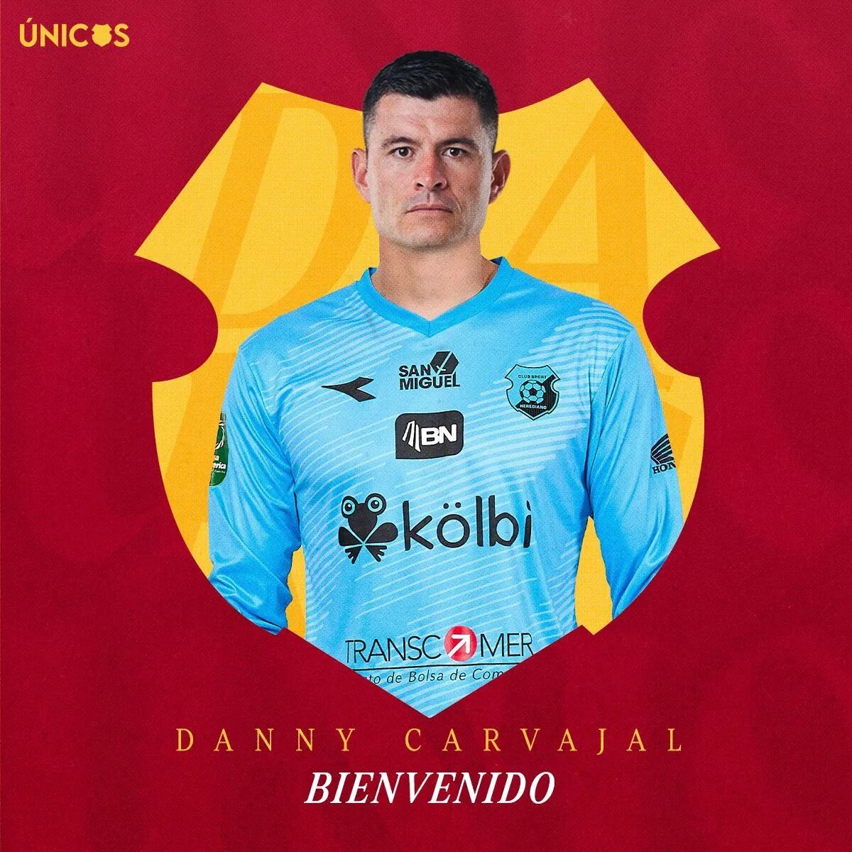 Danny Carvajal, Herediano