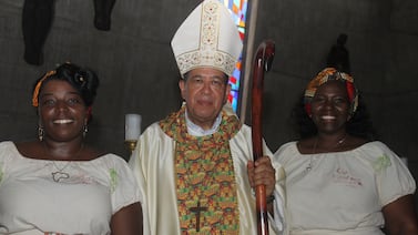 Nueva cabeza de la iglesia Católica de Costa Rica llega desde Limón