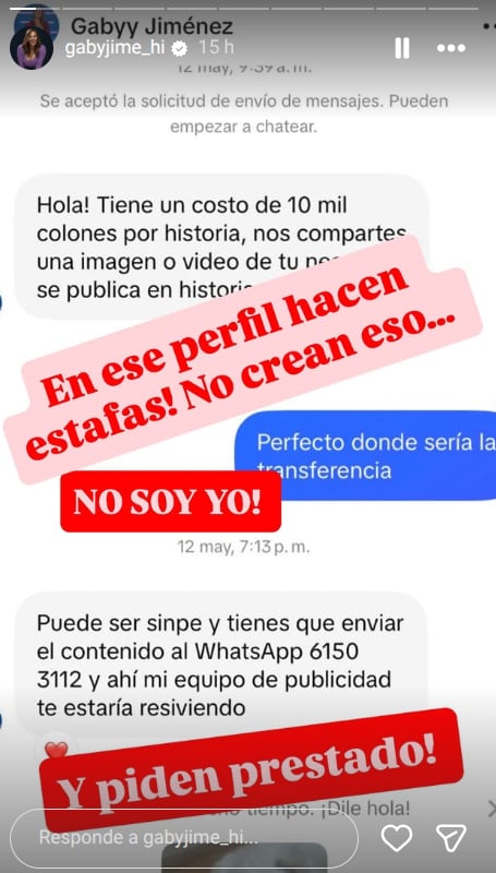 Gabriela Jiménez, periodista de Teletica.
