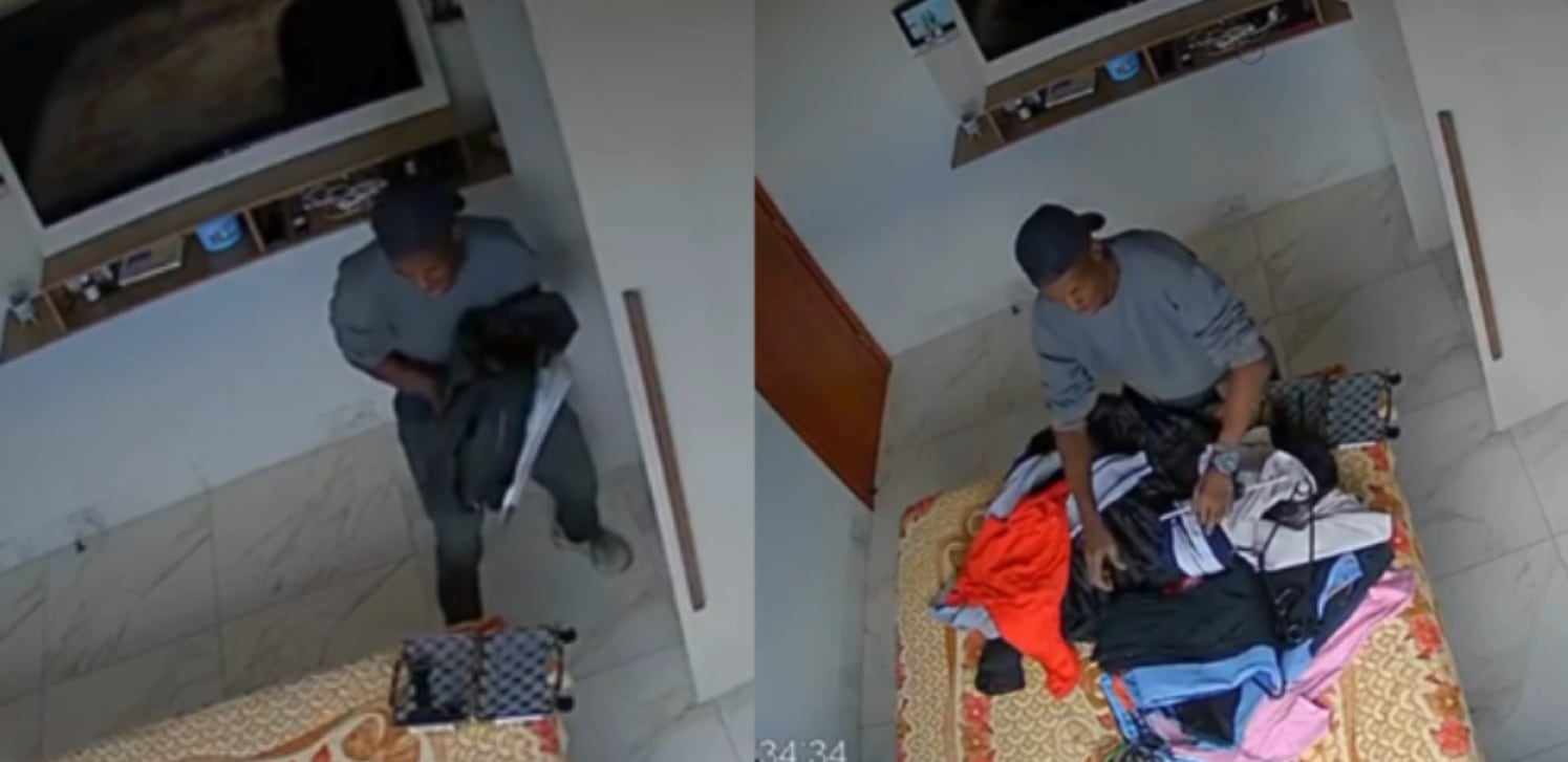 Asaltante en Brasil. Foto: El Tiempo, Colombia