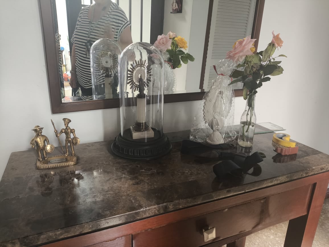 Inundación en barrio Dent. Foto Adrián Galeano.