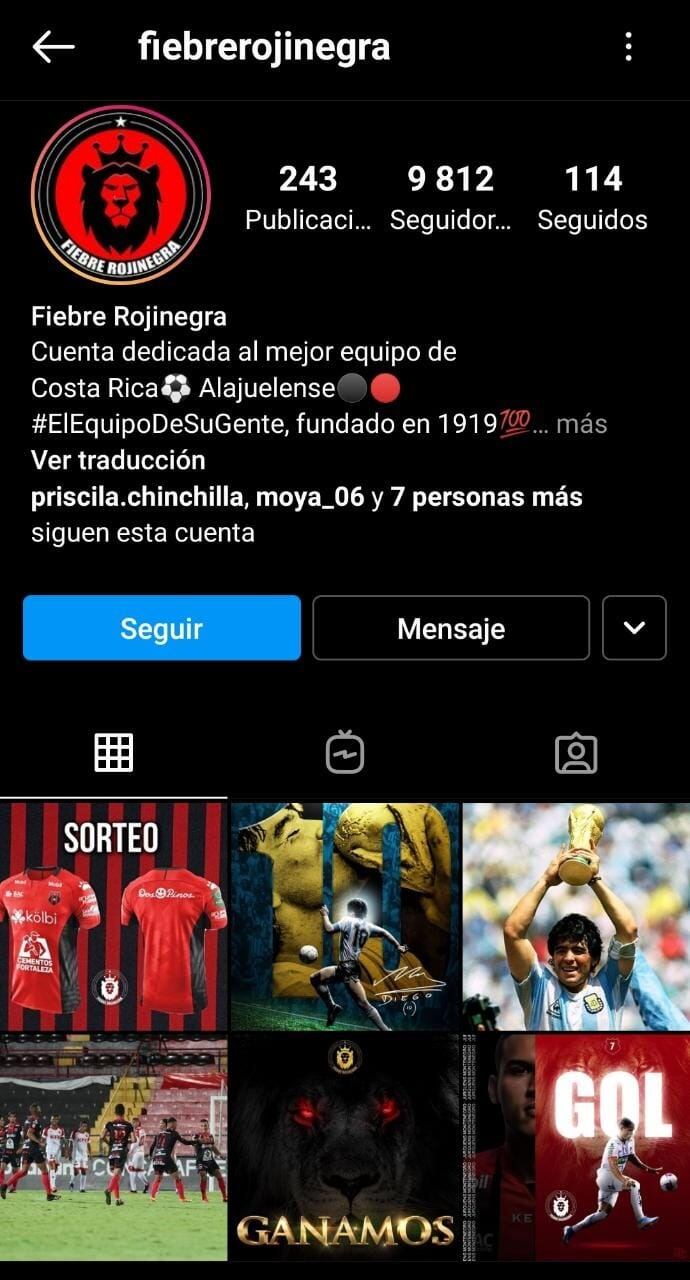 En Fiebre Rojinegra, el aficionado manudo se da gusto leyendo sobre el equipo de sus amores. Instagram.