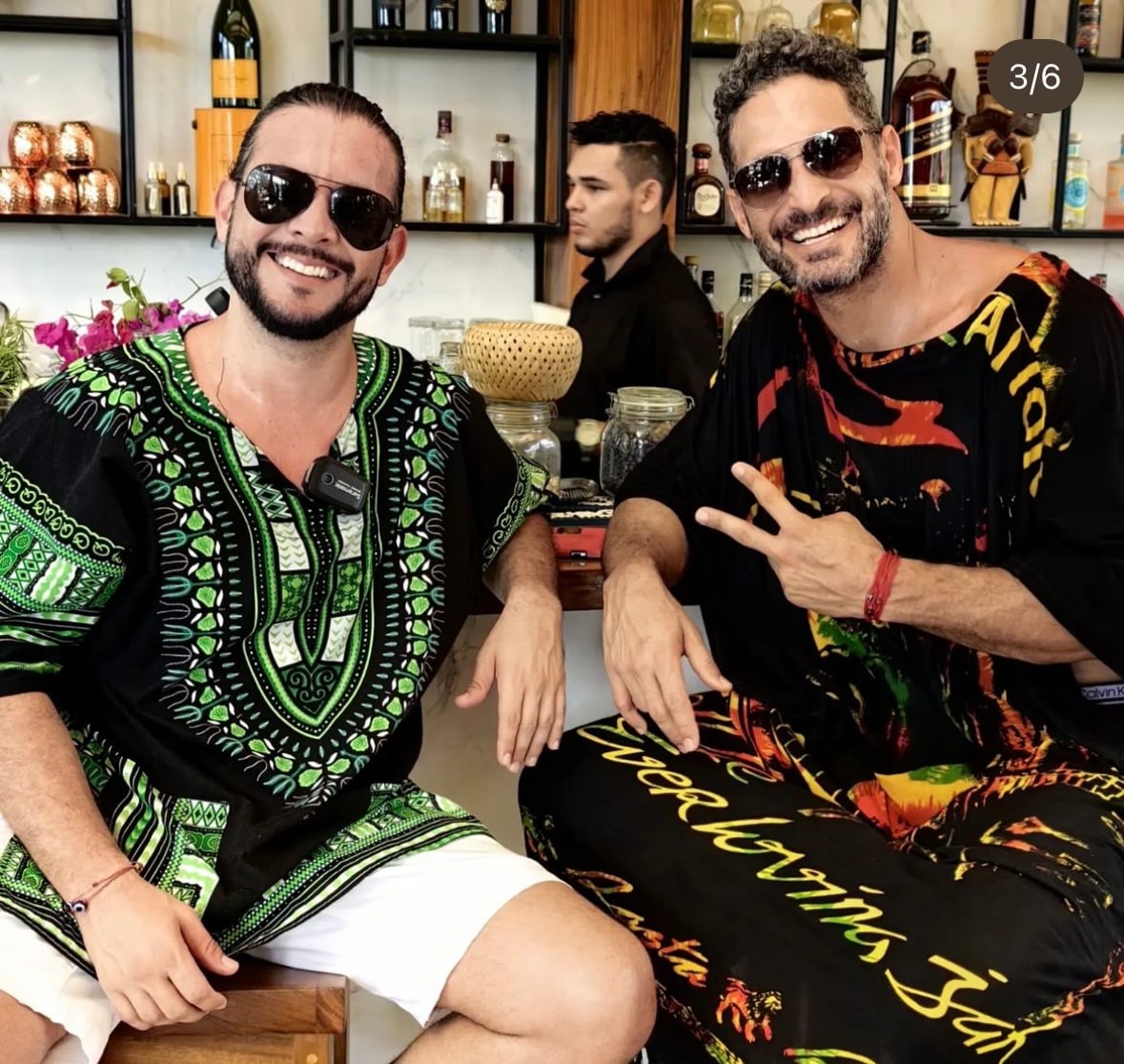 Yiyo Alfaro y Bismarck Méndez
