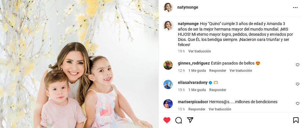 Nadia Aldana y Natalia Monge