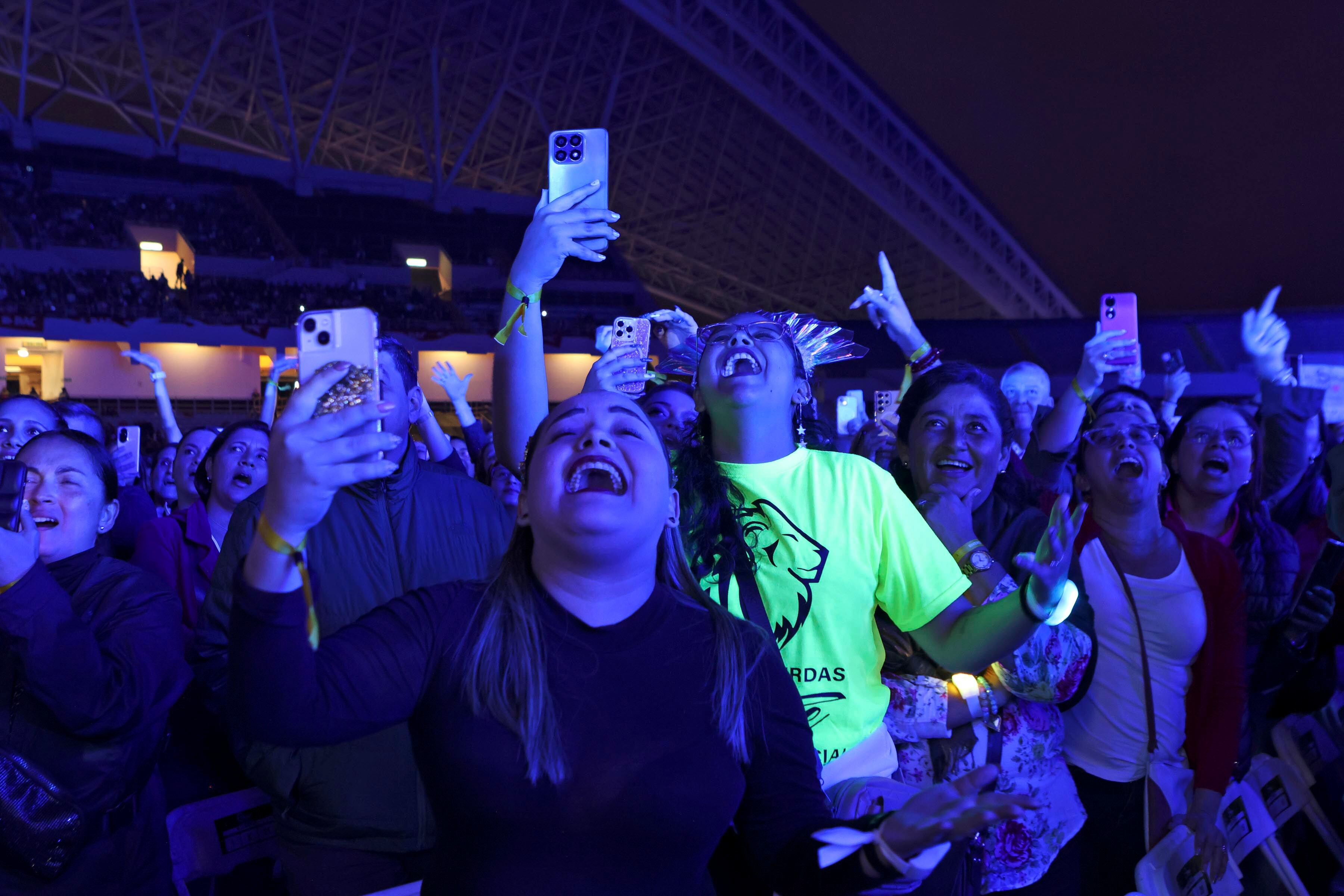 Carlos Rivera en el Estadio Nacional