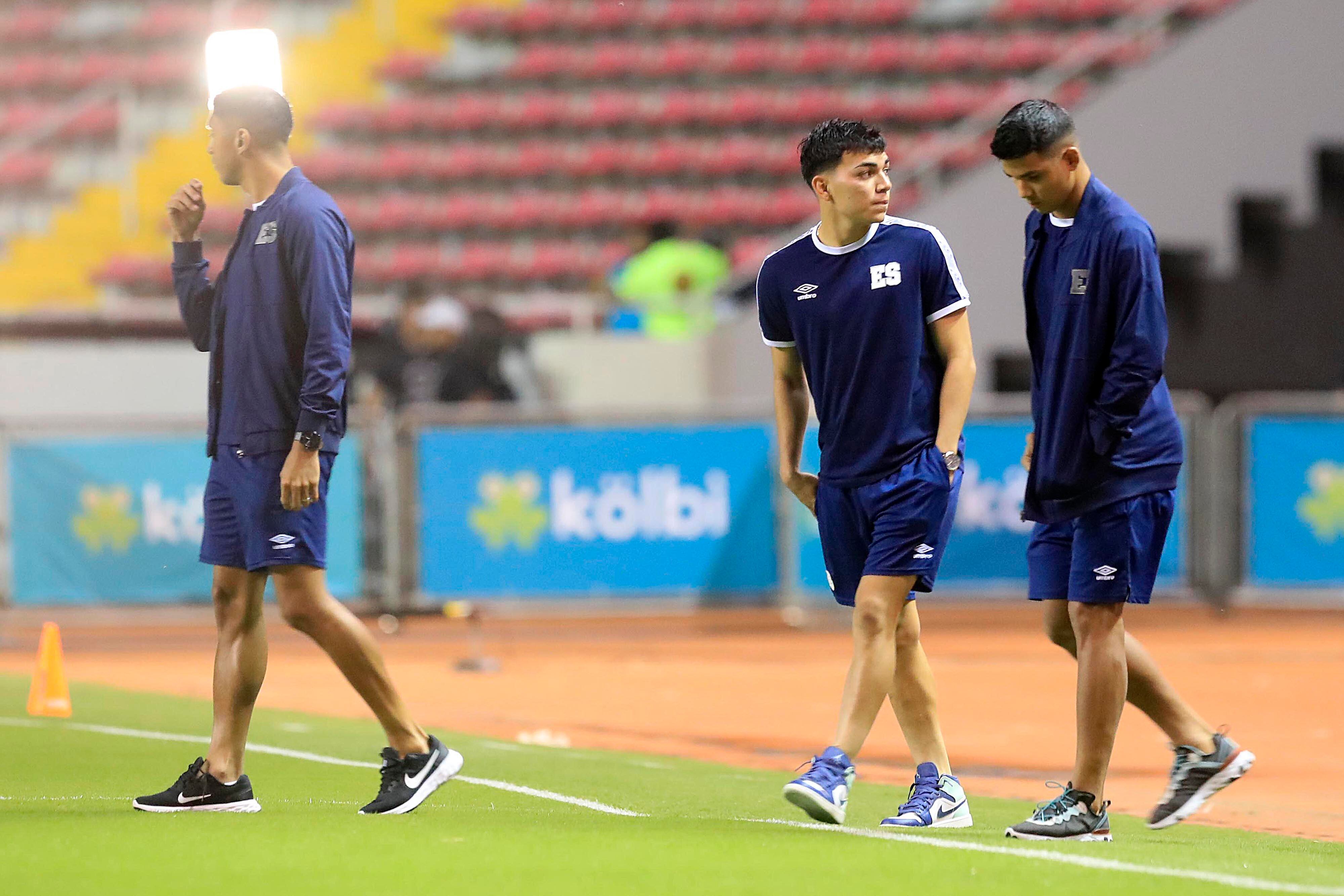 02/02/2024 Estadio Nacional, La Sabana. La Selección Nacional de Costa Rica recibió a su similar de El Salvaldor, en partido amistoso o de fogueo previo al importantísimo juego de La Sele, del próximo mes frente a Honduras, donde se jugará la clasificación a la Copa América. Foto: Rafael Pacheco Granados