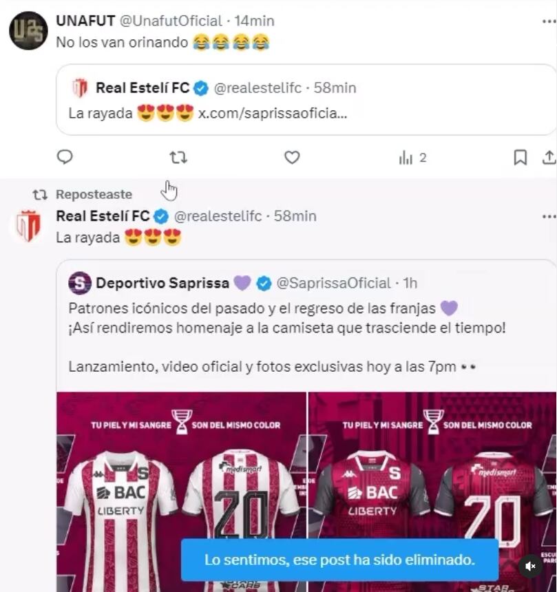 Unafut se burla de Saprissa