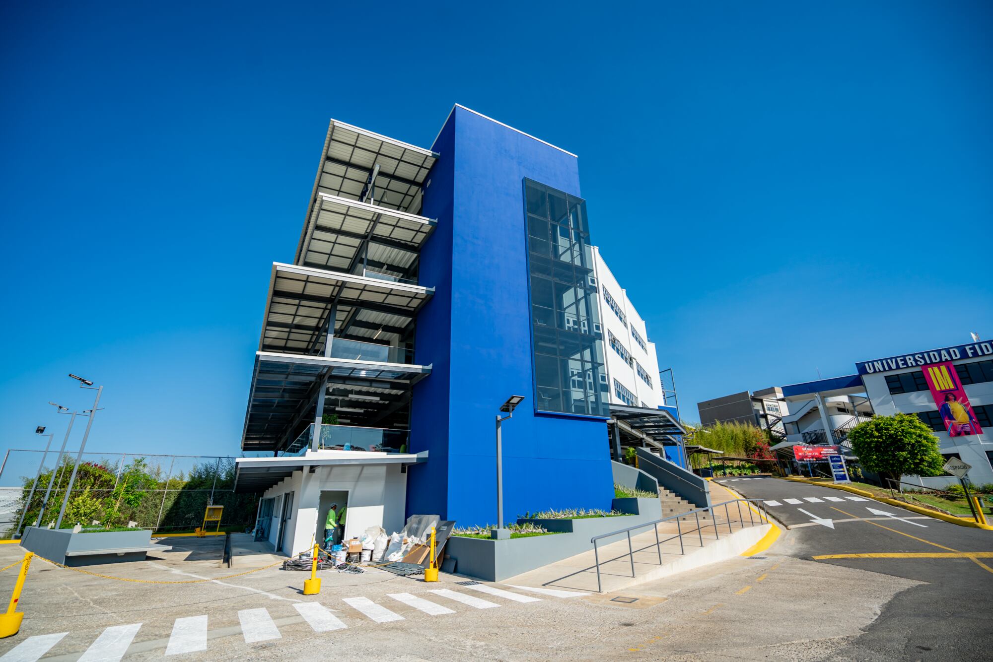 El Edificio de la Innovación cuenta con cinco niveles.
