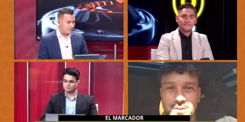 Chrisitna Bolaños, El Marcador, Ronny Vargas, Chepe Bomba