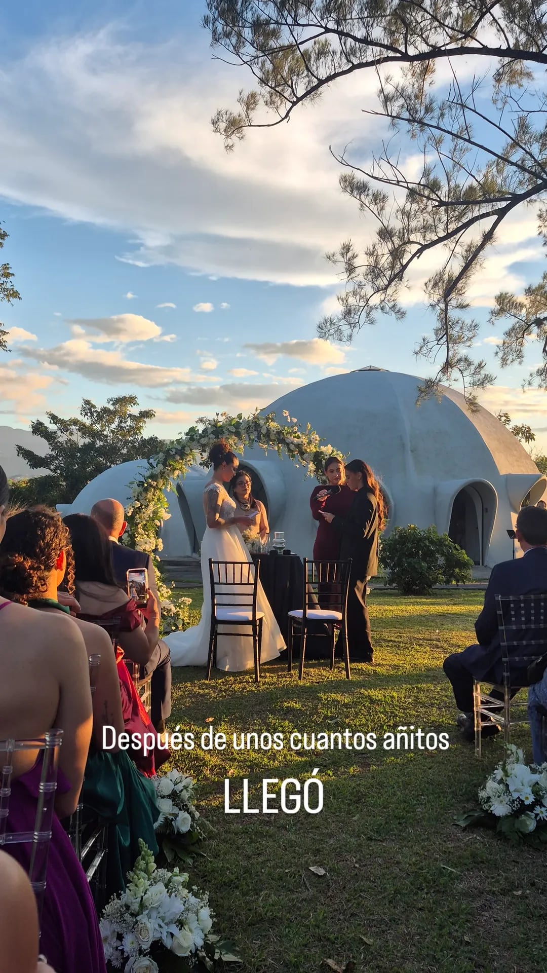 Noelia Bermúdez y Fabiola Villalobos dieron el sí acepto. Foto: María Paula Elizondo.