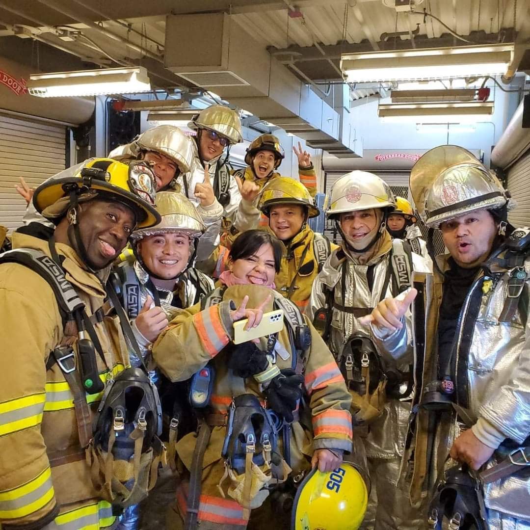 Denisse María Mora Salas es bombera en el aeropuerto Juan Santamaría