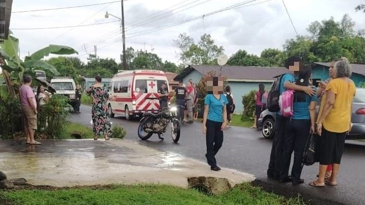 Una adolescente identificada preliminarmente como Kimberly Hernández Rodríguez, de 12 años, murió atropellada por una moto en Hojancha, Cariari. Foto: Tomada de redes sociales