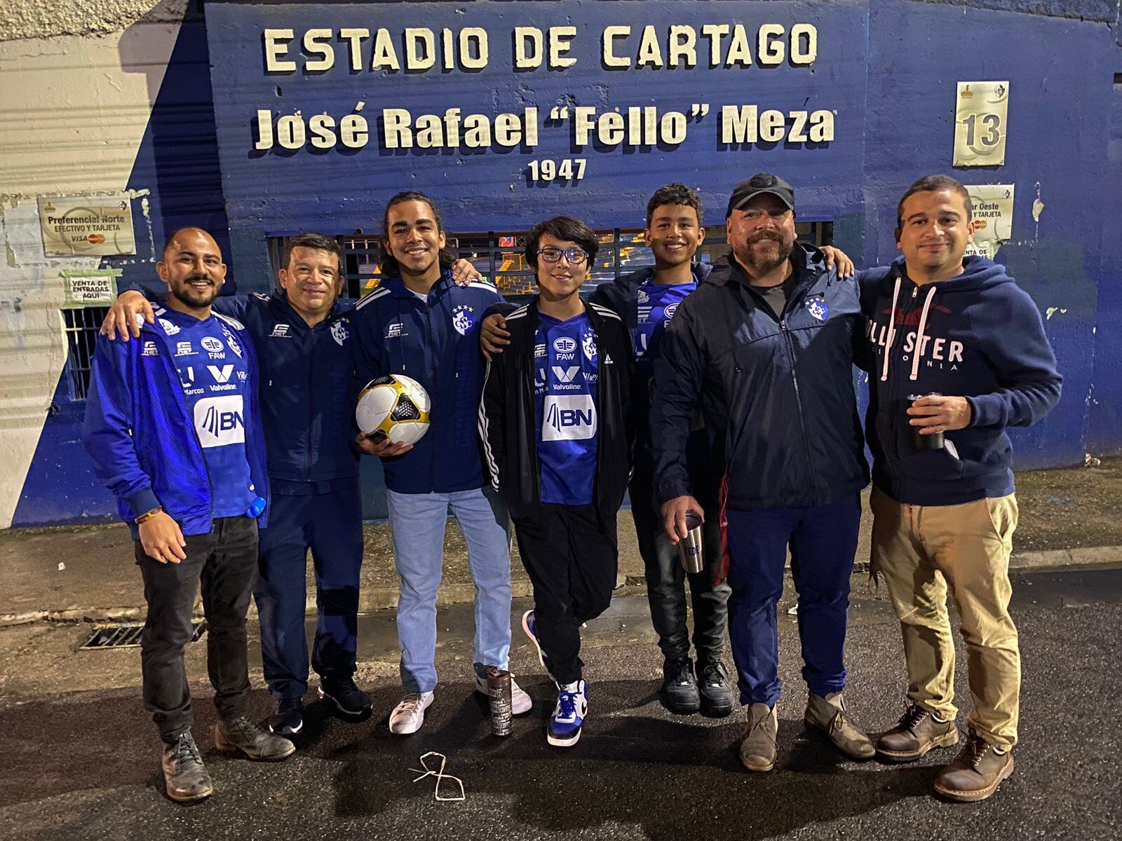 Nietos y bisnetos de Fello Meza. Cortesía.