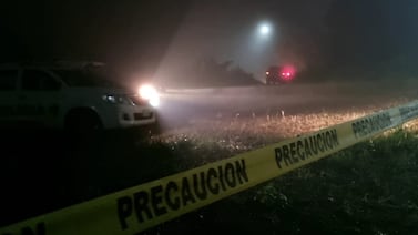 Un poste fue el escenario del fatal desenlace para un motociclista de 38 años