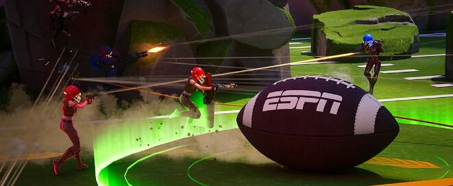 ESPN le dio de su toque deportivo a Fortnite para una experiencia de infarto.