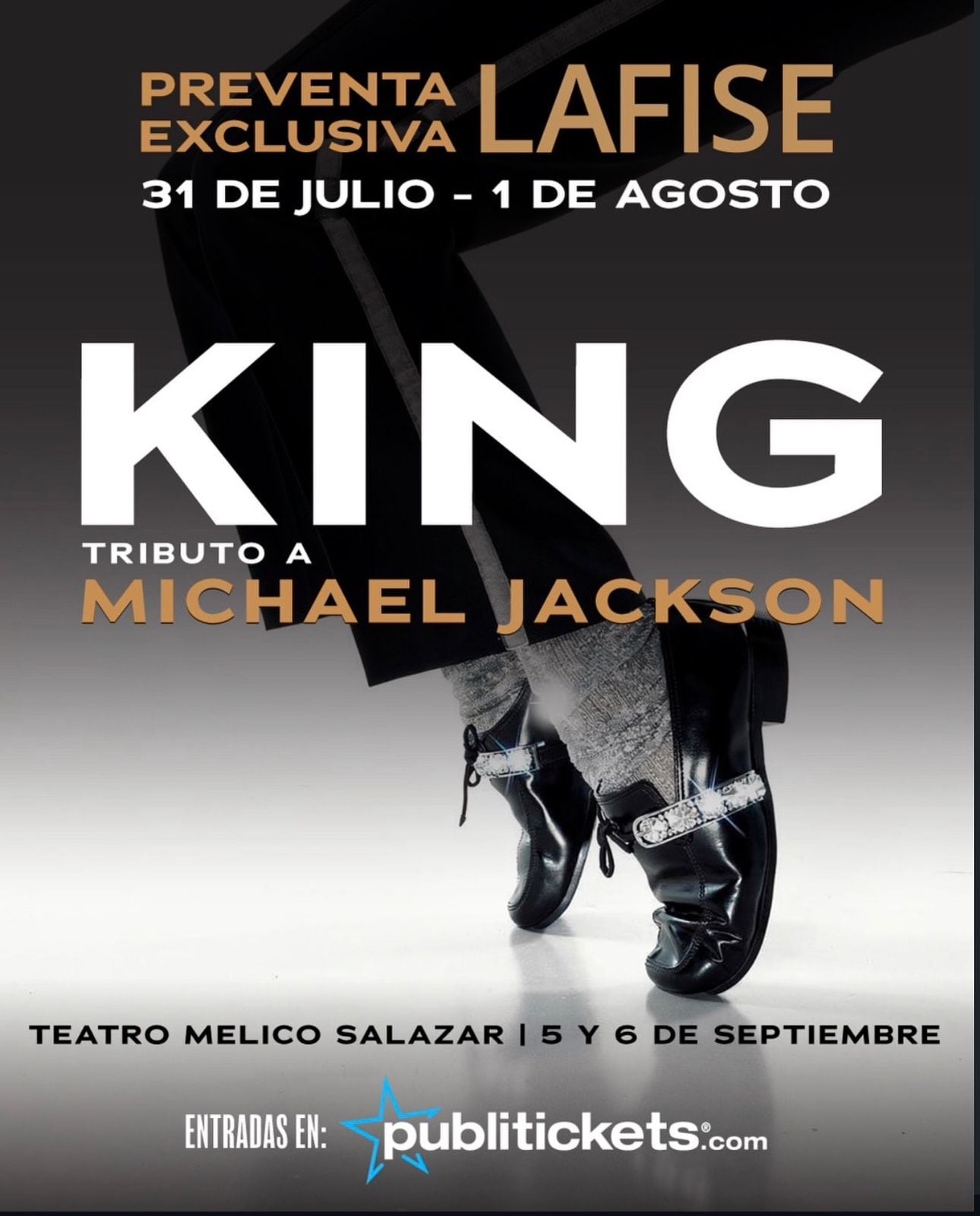 Bailarina Andreína Méndez e Yhan Calderón, imitador de Michael Jackson.