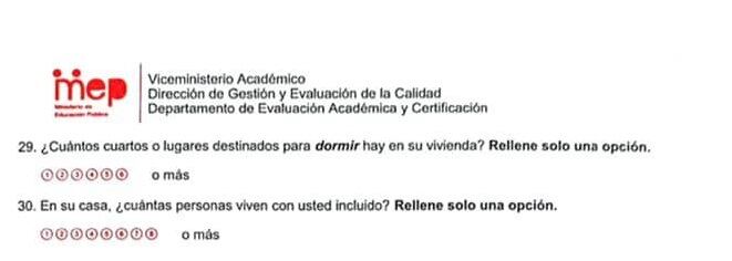 Preguntas de las prueba FARO de Factores asociados. Facebook Otto Guevara.