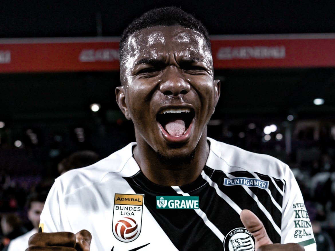 Jeyland Mitchell es regular en el Sturm de Austria.