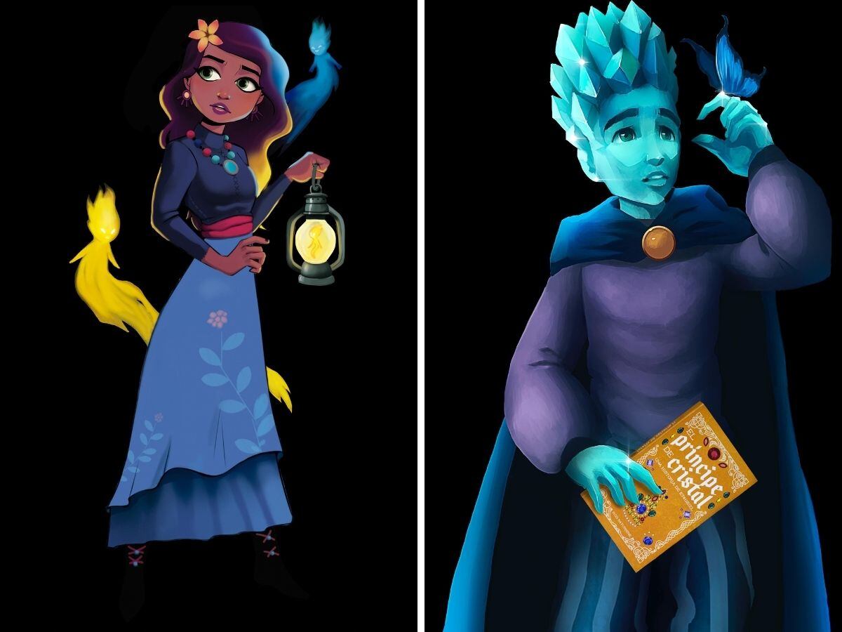 Clara y el Príncipe de Cristal son los encargados de llevar al lector de la mano, a través de este mundo fantástico. Foto: Cortesía.
