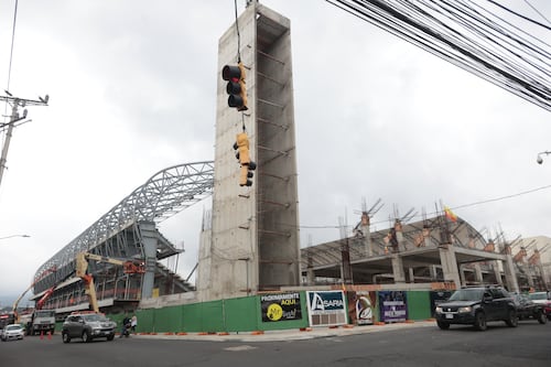 Herediano dio novedades de qué sucedió con trabajador que se accidentó en construcción de estadio