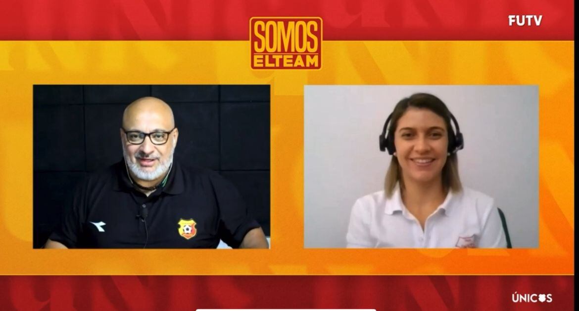 Mariángel Villalobos, aficionada de Herediano, tataranieta de Nicolás Yanarella