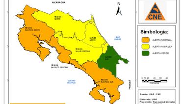 Comisión Nacional de Emergencia disminuye alertas en el país tras paso de tormenta Sara