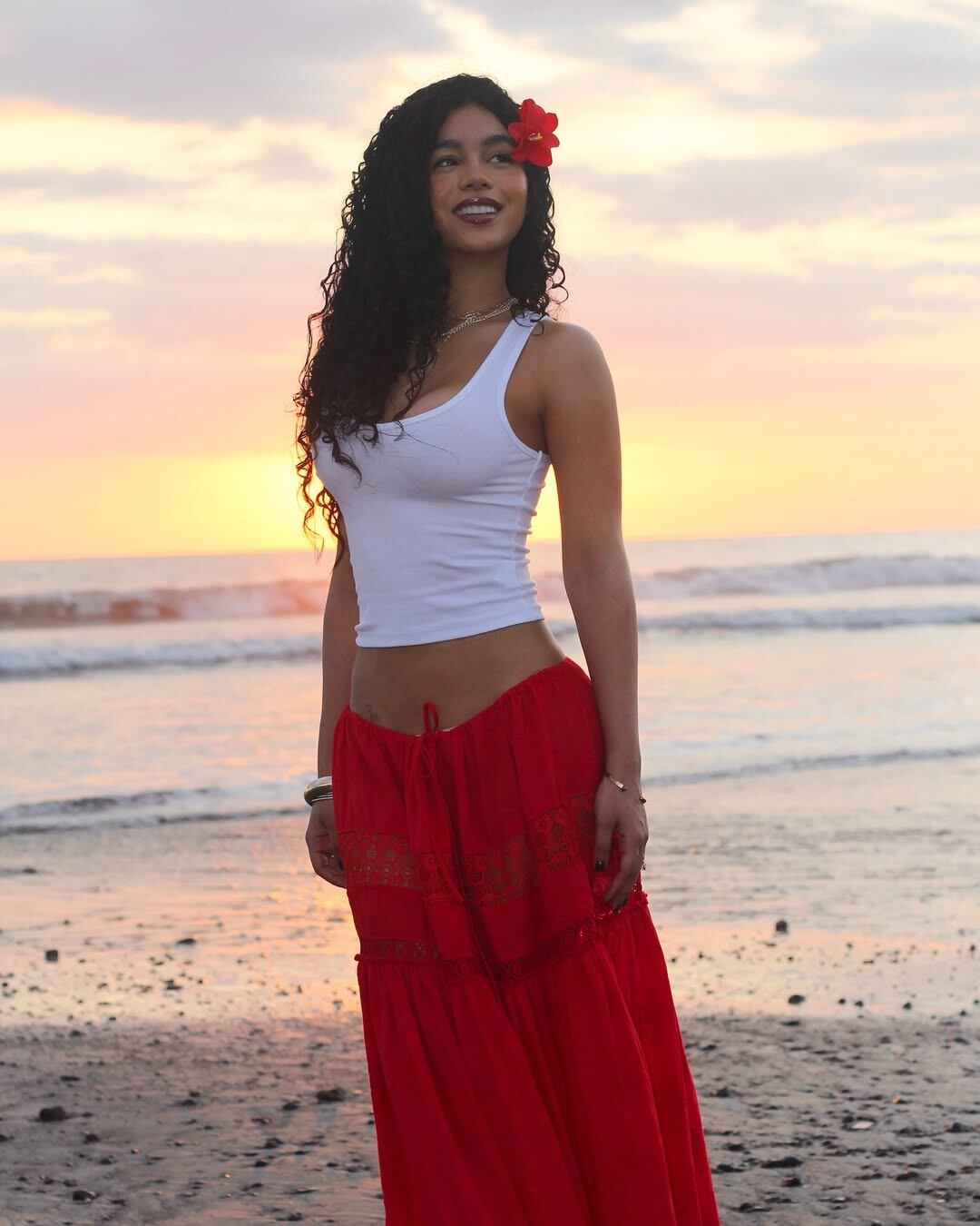 Actriz y modelo Barbara Ramírez está en Costa Rica