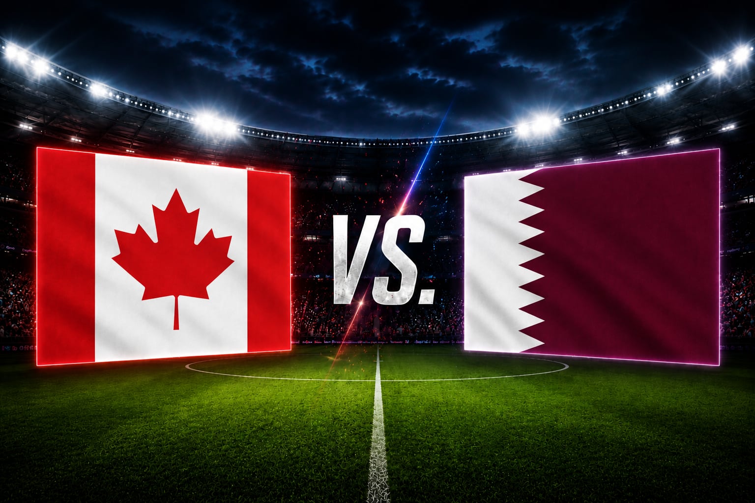 Canadá y Catar jugarán este jueves 18 de junio en el Mundial 2026.