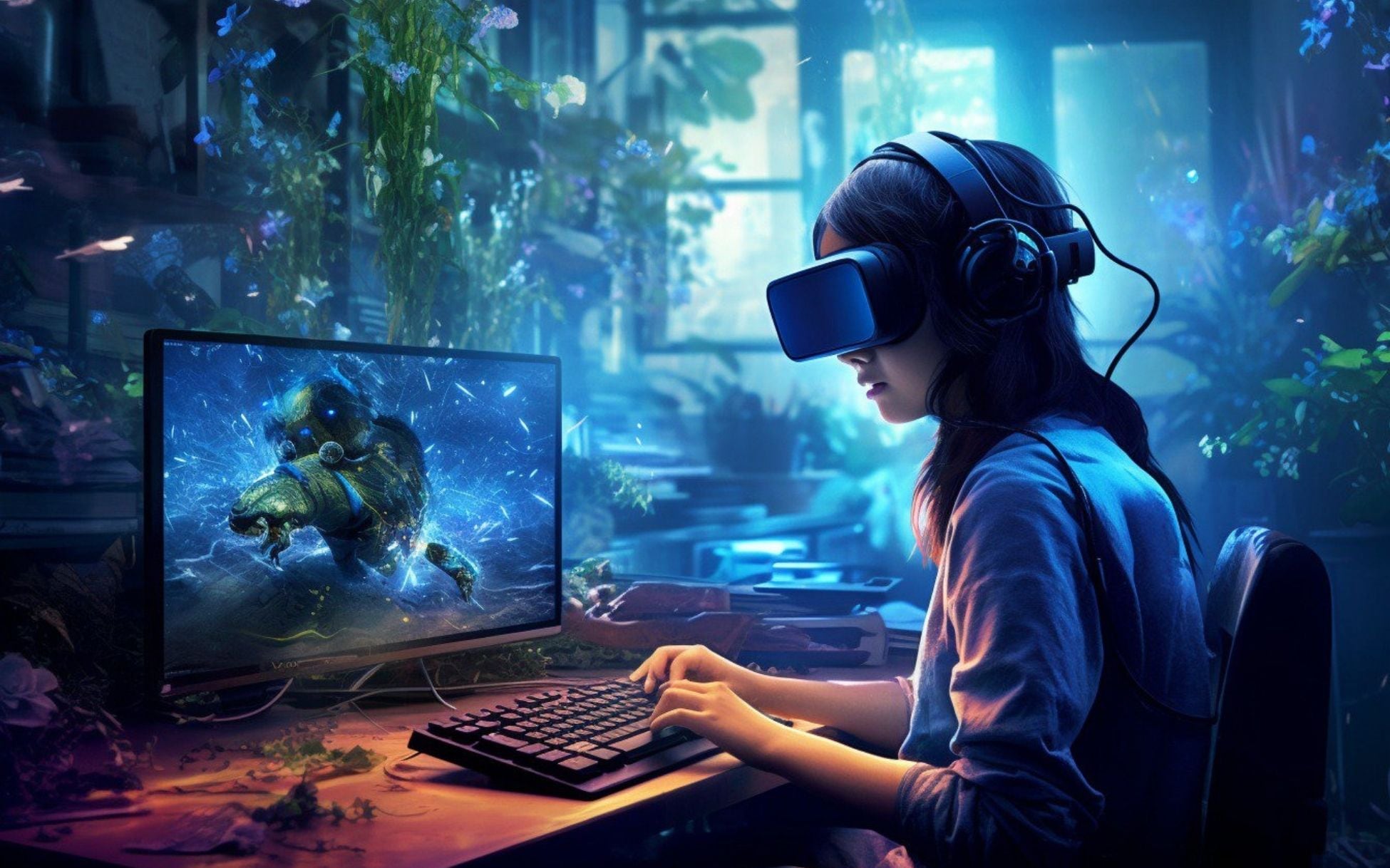 La Inteligencia Artificial vino para cambiar al mundo y ahora está se metió en el mundo de los videojuegos. Foto: Meta Engine.