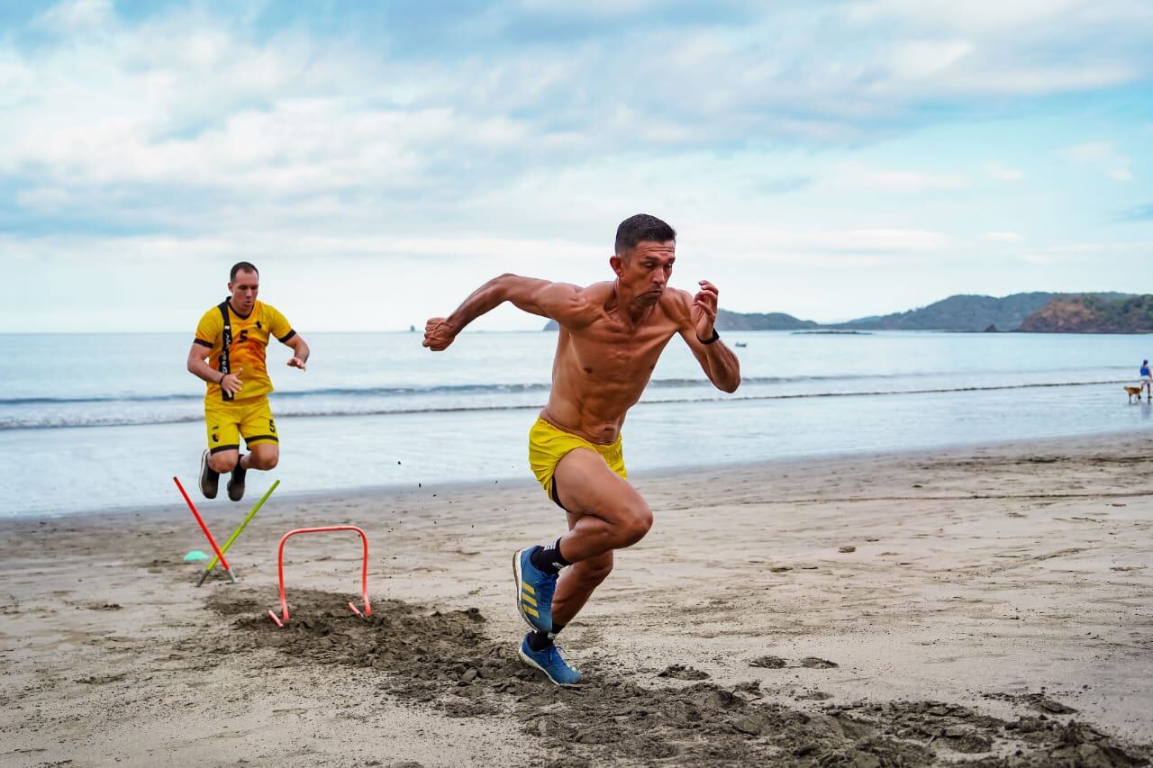 Rafael Núñez hace pretemporada con Liberia con las mismas ganas de siempre. Foto: Prensa Municipal Liberia