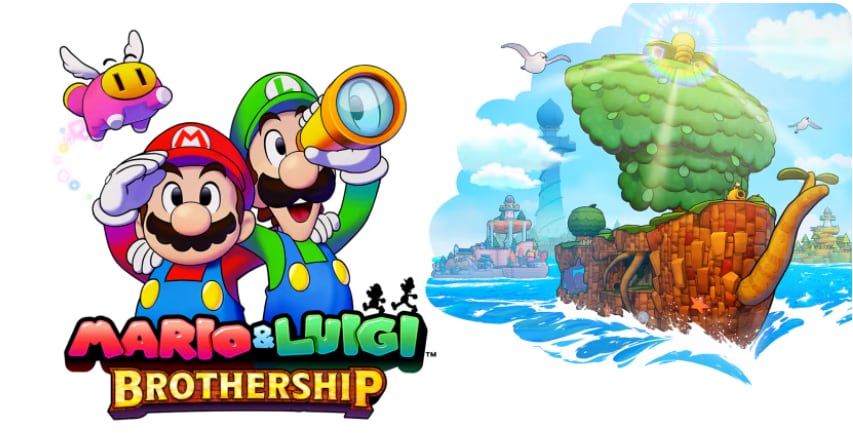 Mario & Luigi: Brothership lo invitan a embarcarse en una aventura a las islas.