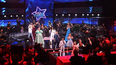 Amuletos acompañaron en su debut a los participantes de Nace una estrella