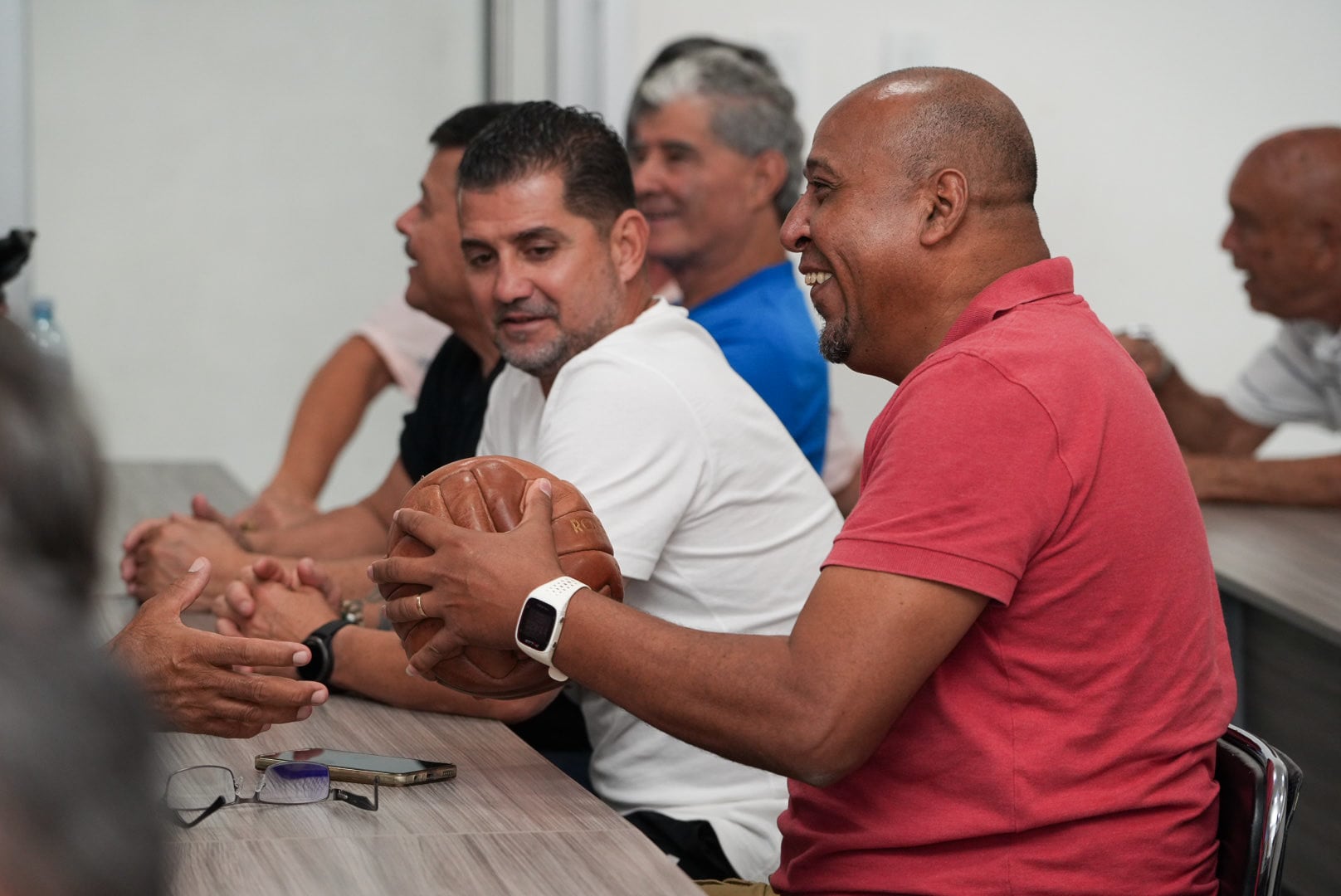 12/07/2025. Evento con ex jugadores del Alajuelense. Centro de Alto rendimiento, Turrúcares. Alajuela. Fotografía: Lilly Arce.